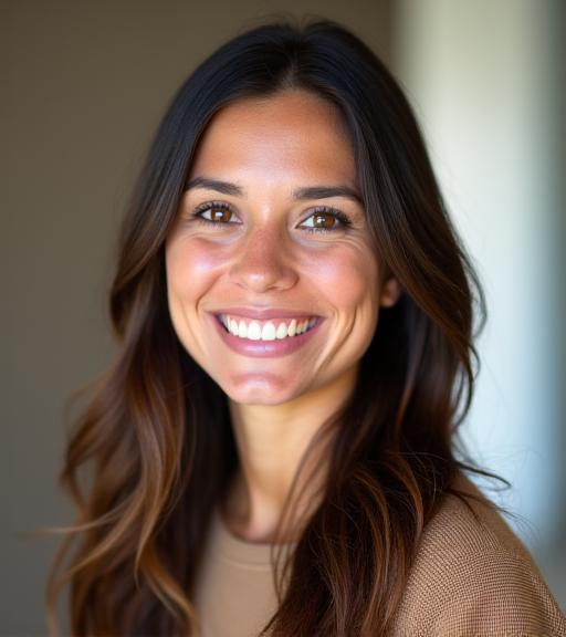 A professional and friendly portrait of the lead coach at CompassBloom Academy.