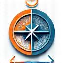 Icon representing a strategic map or plan.