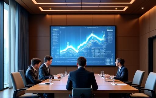 An executive leader planning strategy in a boardroom.